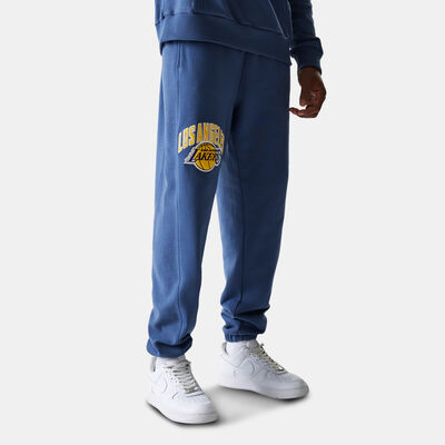 New Era Men's NBA Los Angeles Lakers Arch Graphic Joggers Blue