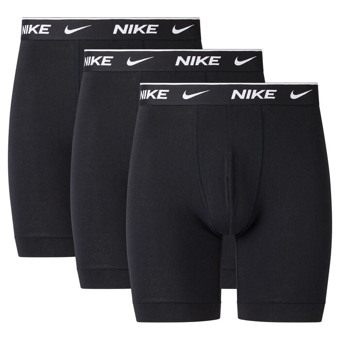 Nike Men's Everyday Stretch Boxers (3 Pack) Black Nike Men's Everyday Stretch Boxers (3 Pack) Black image number 0