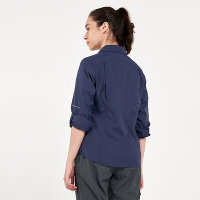 Columbia Women's Silver Ridge™ 2.0 Multi Plaid Shirt Blue Columbia Women's Silver Ridge™ 2.0 Multi Plaid Shirt Blue