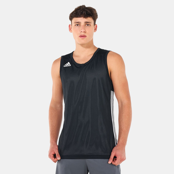 adidas Men's 3G Speed Reversible Jersey Black adidas Men's 3G Speed Reversible Jersey Black image number 0