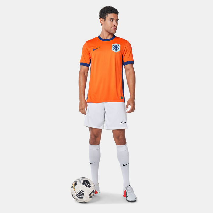Nike Men's Netherlands Dri-FIT ADV Home Football Jersey - 2024 Orange image number 2