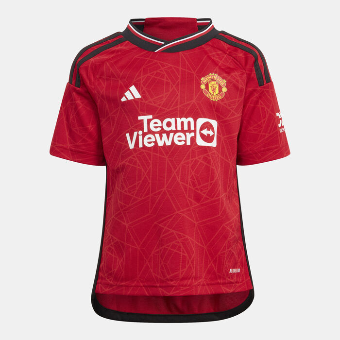adidas Kids' Manchester United Home Mini Kit - 2023/24 Red image number 0