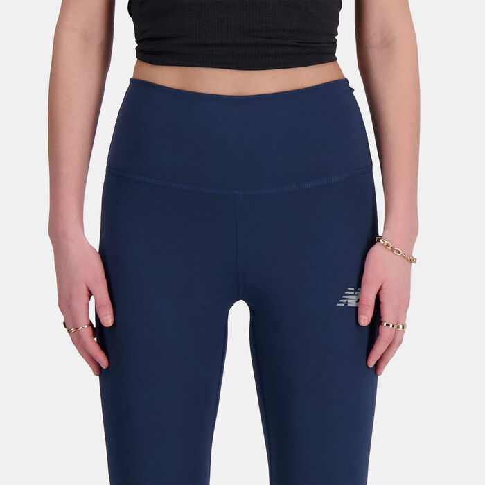 New Balance Women's NB Harmony Leggings Blue New Balance Women's NB Harmony Leggings Blue image number 4