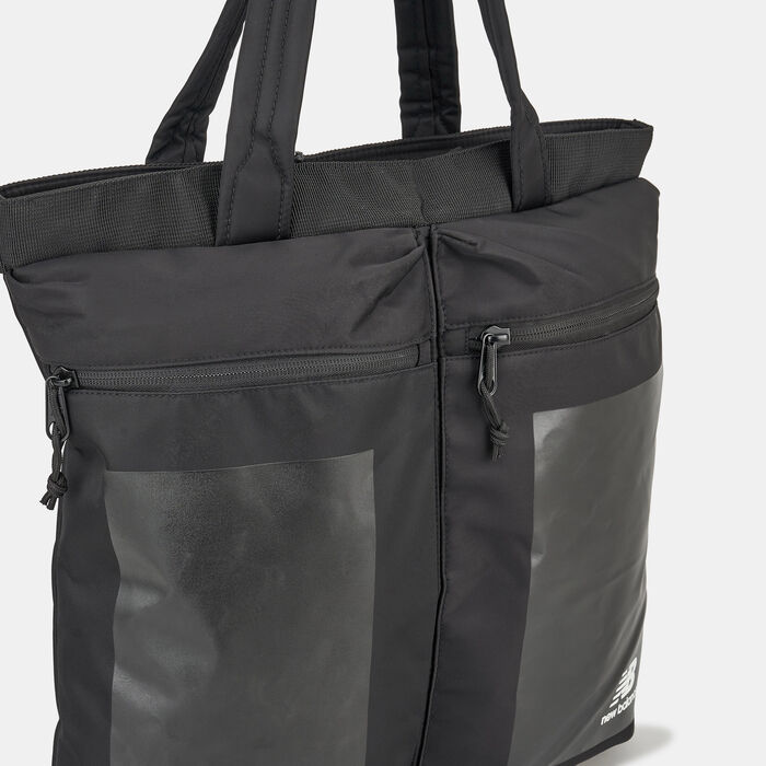 New Balance Dual Pockets Tote Bag Black New Balance Dual Pockets Tote Bag Black image number 3