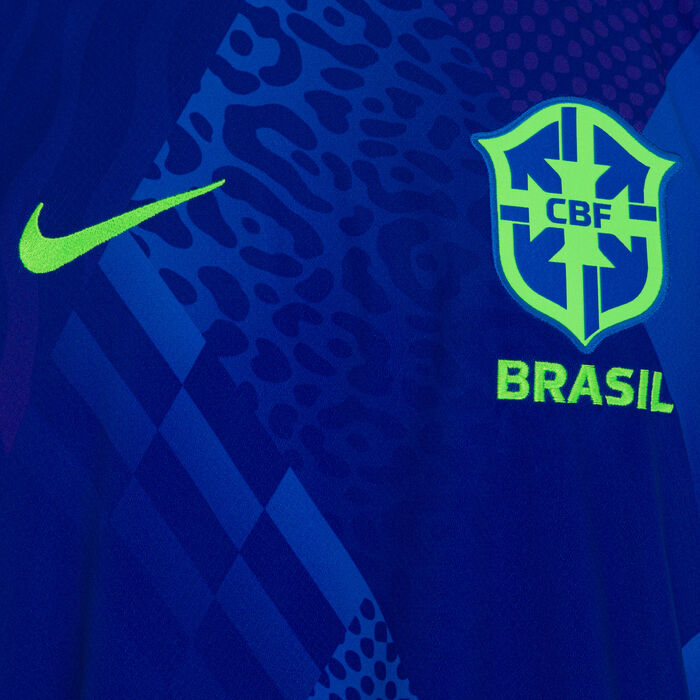 Nike Men's Brazil 2025 Away Replica Football Jersey (Women's Team) Blue Nike Men's Brazil 2025 Away Replica Football Jersey (Women's Team) Blue image number 2