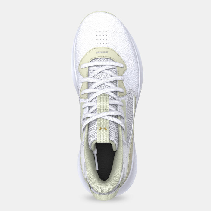 Under Armour Lockdown 6 Basketball Shoes White image number 4