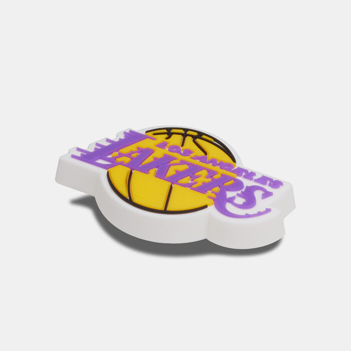 Crocs NBA Los Angeles Lakers Shoe Charm Multi-Color Crocs NBA Los Angeles Lakers Shoe Charm Multi-Color image number 0