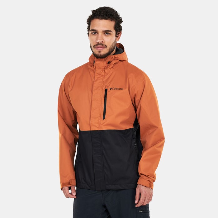 Columbia Men's Hikebound™ Rain Jacket Orange Columbia Men's Hikebound™ Rain Jacket Orange image number 0