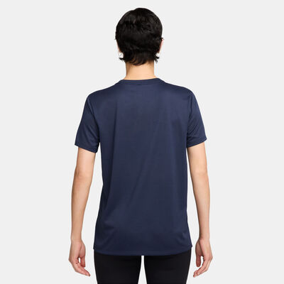 Nike Women's Dri-FIT Training T-Shirt Blue