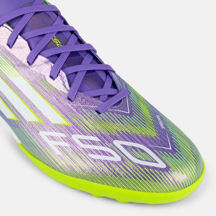 adidas Men's F50 Pro Turf Ground Football Shoes Purple image number 4