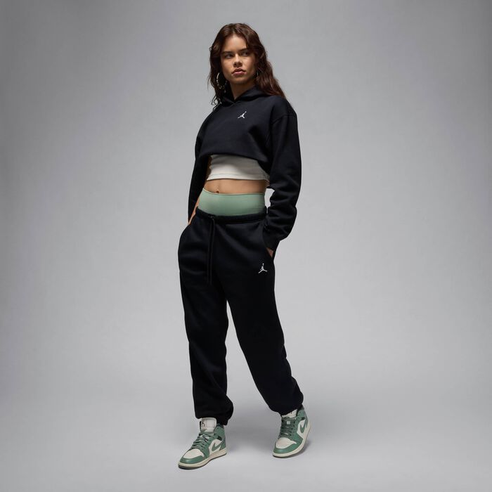 Jordan Women's Brooklyn Fleece Pants Black Jordan Women's Brooklyn Fleece Pants Black image number 4