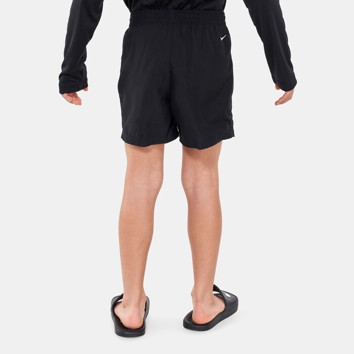Nike Swim Kids' 4-inch Volley Shorts Black image number 1