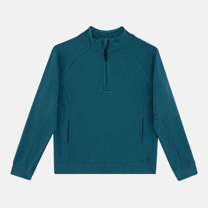 Sun and Sand Sports Kids' 1/4-Zip Sweatshirt Green Sun and Sand Sports Kids' 1/4-Zip Sweatshirt Green image number 0