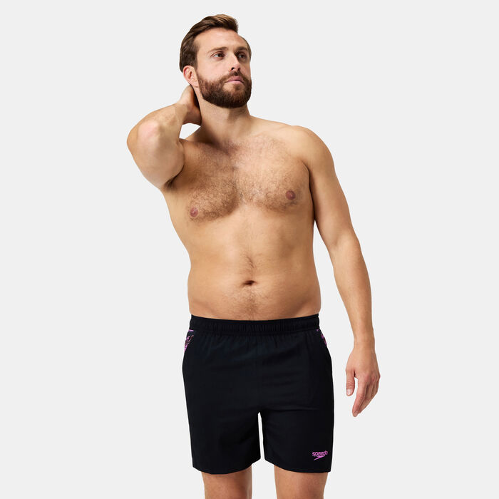 Speedo Mens XPRESS LITE Panel Swimming Shorts Black Speedo Mens XPRESS LITE Panel Swimming Shorts Black image number 0