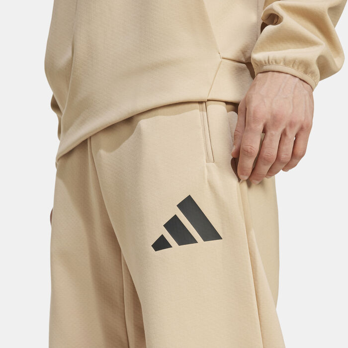 adidas Men's Z.N.E. Track Pants Beige image number 2