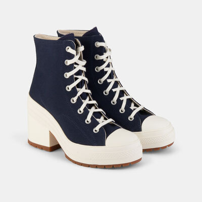 Converse Women's Chuck 70 De Luxe Platform Shoes Blue