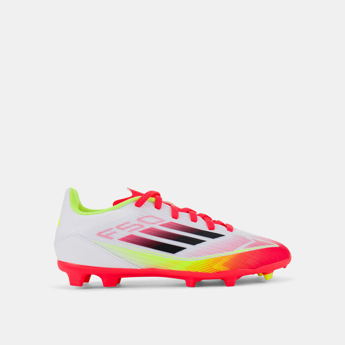 adidas Kids' F50 League Firm/Multi-Ground Football Shoes Black adidas Kids' F50 League Firm/Multi-Ground Football Shoes Black image number 0