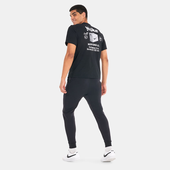 Nike Men's Dri-FIT UV Hyverse Fitness T-Shirt Black Nike Men's Dri-FIT UV Hyverse Fitness T-Shirt Black image number 2