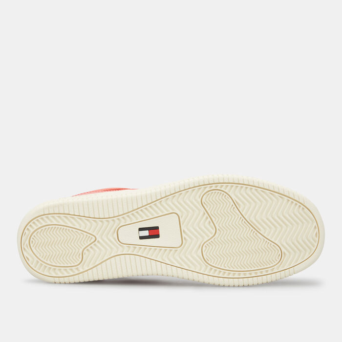 Tommy Hilfiger Women's Retro Basketball Glossy Shoe Pink image number 3