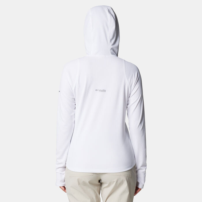 Columbia Women's Summit Valley Hiking Hoodie White image number 1