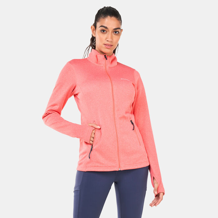 Columbia Women's Park View™ Grid Jacket Red Columbia Women's Park View™ Grid Jacket Red image number 0