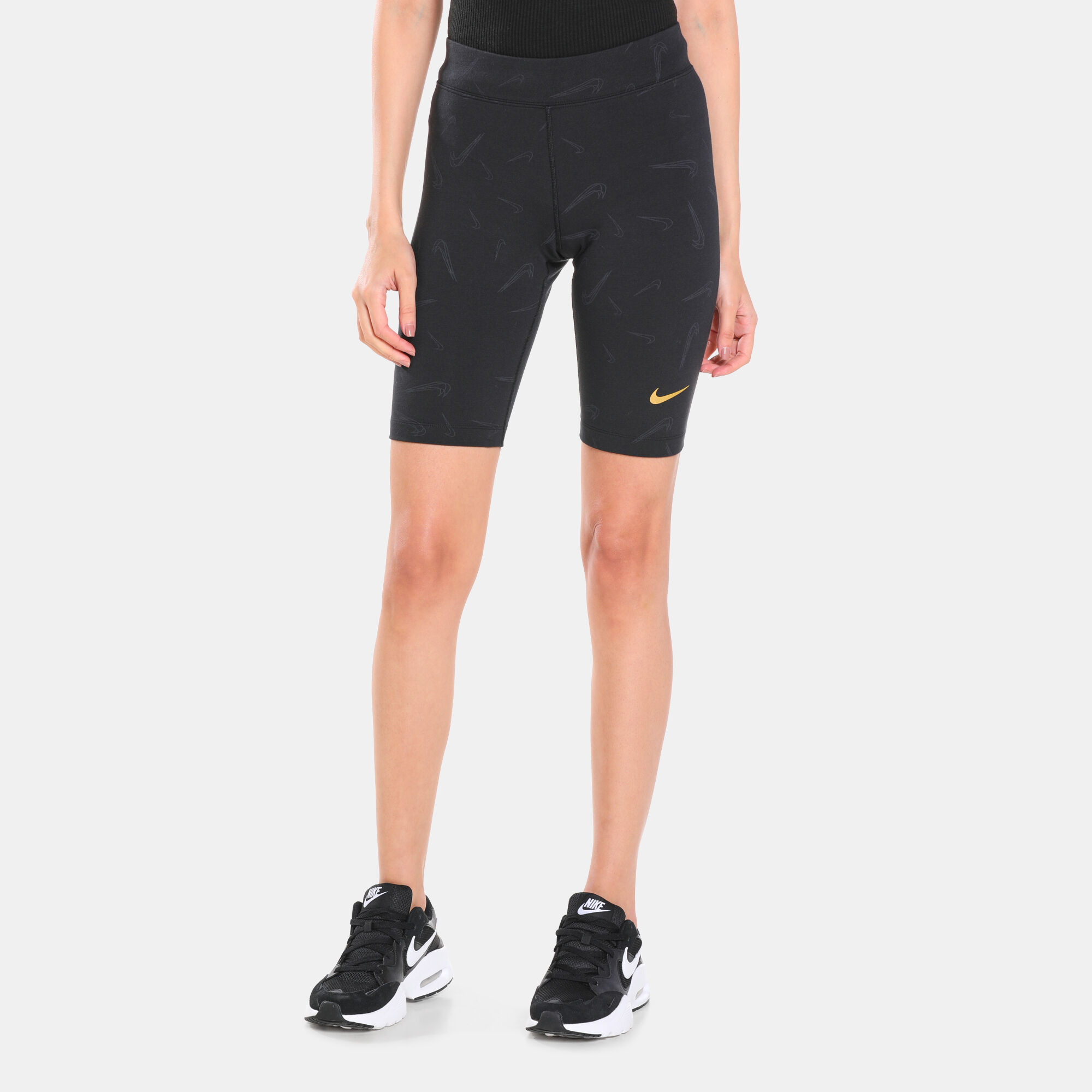 Women's nike sportswear allover print discount woven shorts