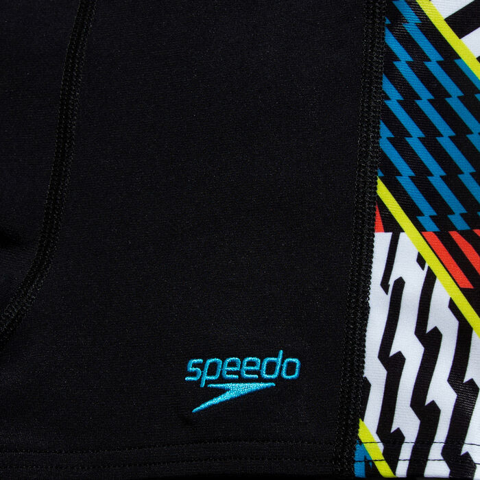 Speedo Kids' Digital Panel Swimming Shorts Black Speedo Kids' Digital Panel Swimming Shorts Black image number 2