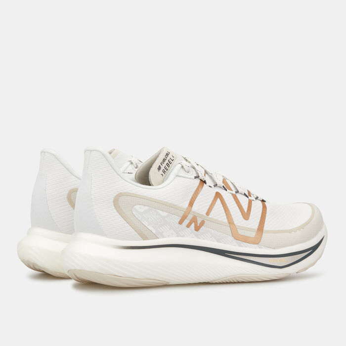 New Balance Men's FuelCell Rebel v3 Permafrost Shoes yellow New Balance Men's FuelCell Rebel v3 Permafrost Shoes yellow image number 3