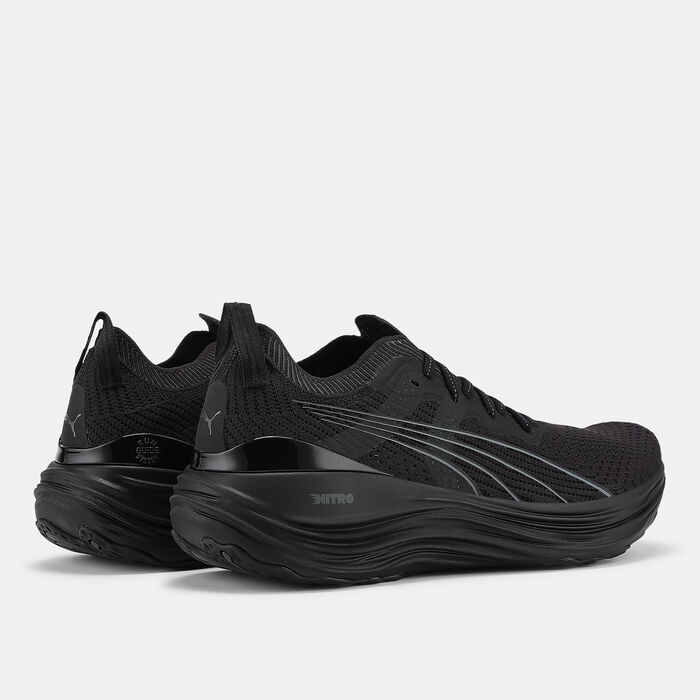 PUMA Men's ForeverRun NITRO Running Shoes Black PUMA Men's ForeverRun NITRO Running Shoes Black image number 2