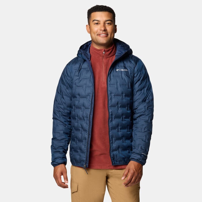 Columbia Men's Delta Ridge II Down Hoodie Blue Columbia Men's Delta Ridge II Down Hoodie Blue image number 0