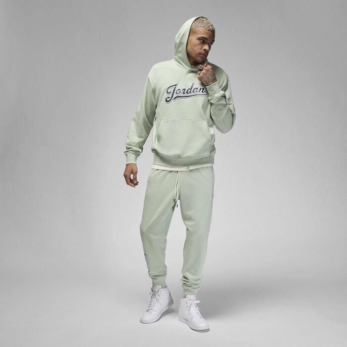 Jordan Men's Flight MVP Lightweight Fleece Trousers Green Jordan Men's Flight MVP Lightweight Fleece Trousers Green image number 7