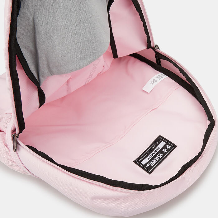 Under Armour Hustle Lite Backpack Pink Under Armour Hustle Lite Backpack Pink image number 3