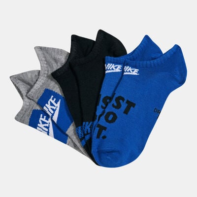 Nike Kids' Everyday Lightweight No-Show Socks - 3 Pack (Older Kids) Multi-Color Nike Kids' Everyday Lightweight No-Show Socks - 3 Pack (Older Kids) Multi-Color