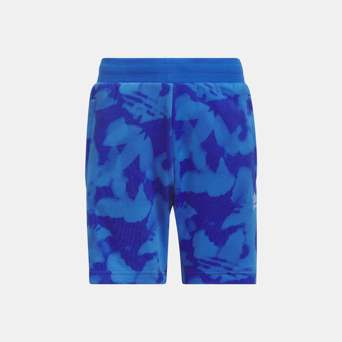 adidas Originals Kids' Summer Printed Shorts Blue image number 0