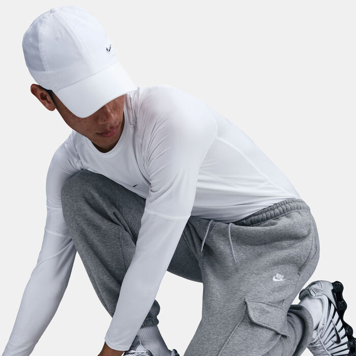 Nike Men's Club Fleece Cargo Pants Grey Nike Men's Club Fleece Cargo Pants Grey image number 4