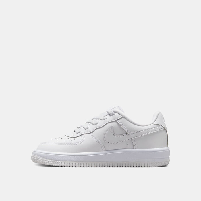 Nike Kids' Force 1 Low EasyOn Shoes White Nike Kids' Force 1 Low EasyOn Shoes White image number 2