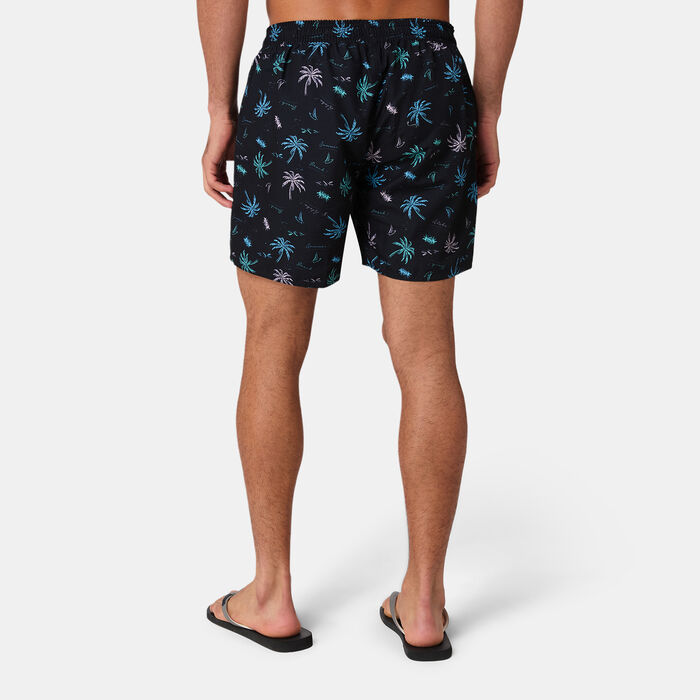 COEGA Men's Printed Swimming Shorts Black image number 1