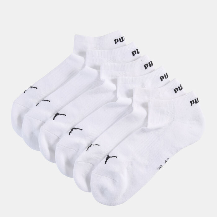PUMA Kids' Cushioned Sneaker Ankle Socks (3 Pairs) White image number 0
