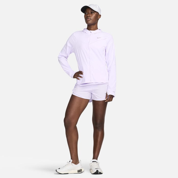 Nike Women's Swift UV Running Jacket Purple Nike Women's Swift UV Running Jacket Purple image number 8