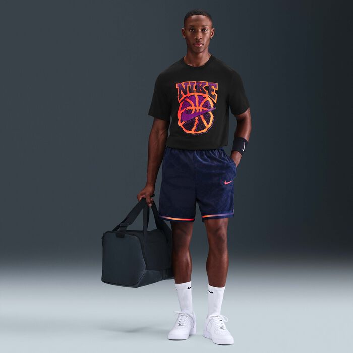 Nike Men's Dri-FIT Basketball T-Shirt Black Nike Men's Dri-FIT Basketball T-Shirt Black image number 3