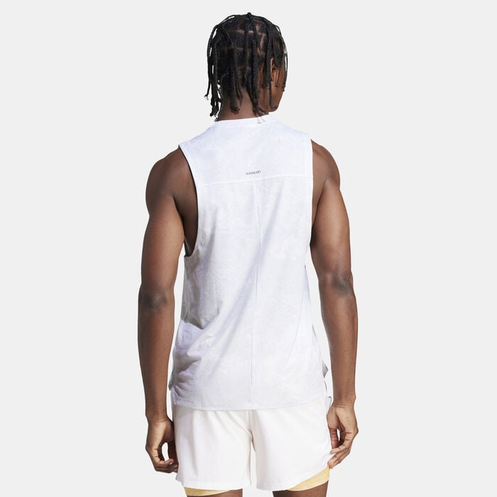 adidas Men's Power Training Tank Top White adidas Men's Power Training Tank Top White image number 1