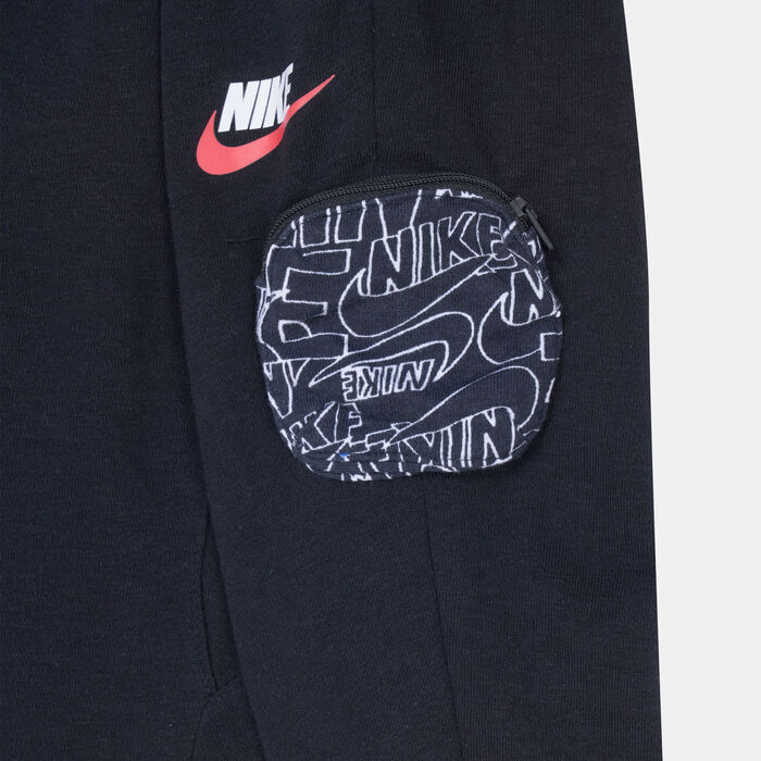 Nike Kids' Read All-Over Printed Joggers (Baby and Toddler) Black Nike Kids' Read All-Over Printed Joggers (Baby and Toddler) Black image number 2