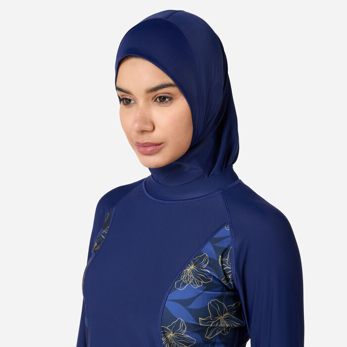 COEGA Women's Modest 3-Piece Swimsuit Blue image number 3