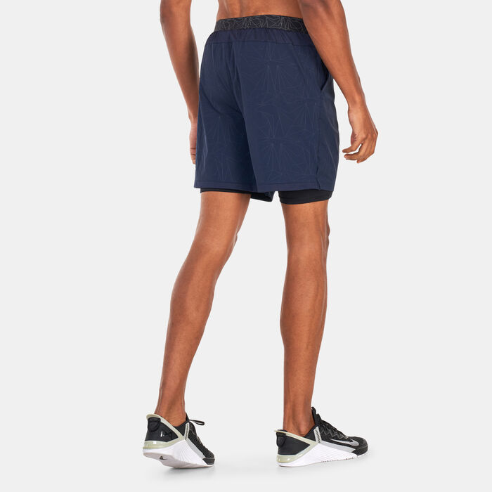 SQUATWOLF Men's Core ProTech 2-in-1 Training Shorts Blue SQUATWOLF Men's Core ProTech 2-in-1 Training Shorts Blue image number 1