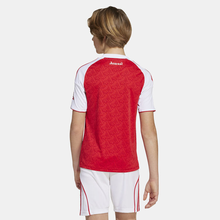 adidas Kids' Arsenal 25/26 Home Replica Football Jersey Red image number 1