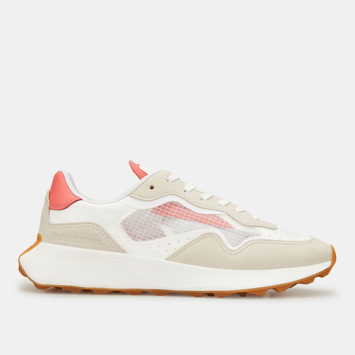 Tommy Hilfiger Women's Translucent Runner Shoes Beige image number 0