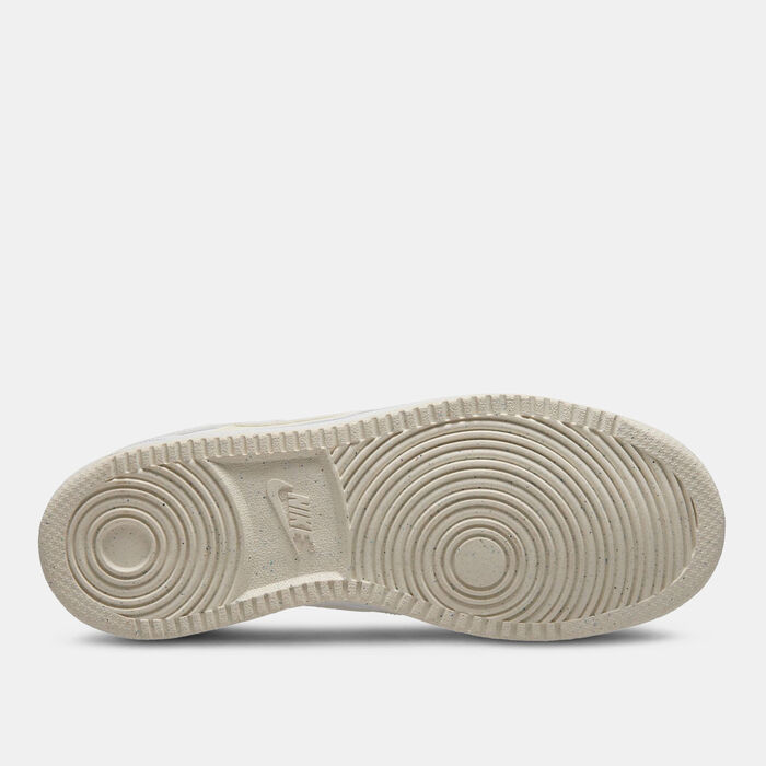 Nike Women's Court Vision Low Next Nature Shoes Ivory image number 2