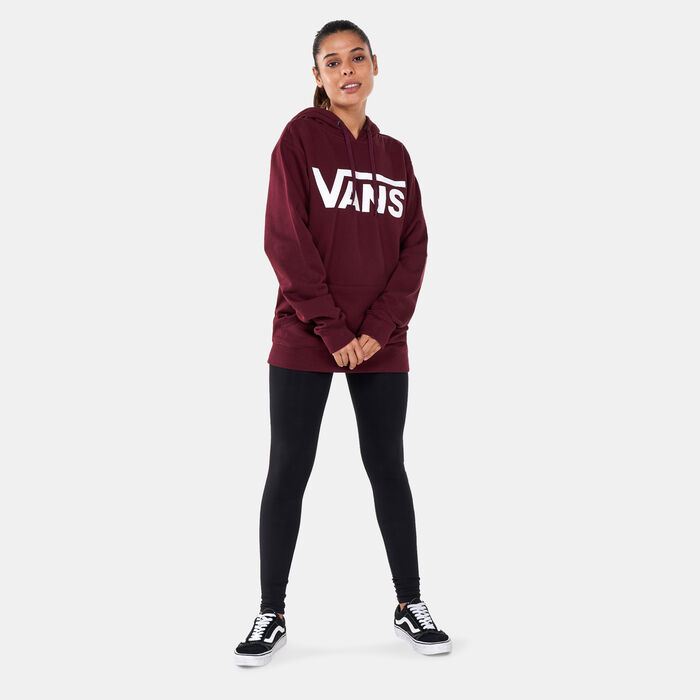 Vans Men's Classic II Hoodie Red Vans Men's Classic II Hoodie Red image number 2
