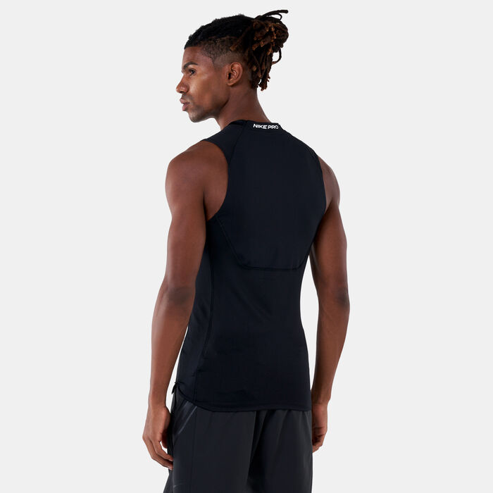 Nike Men's Dri-FIT Tank Top Black image number 1