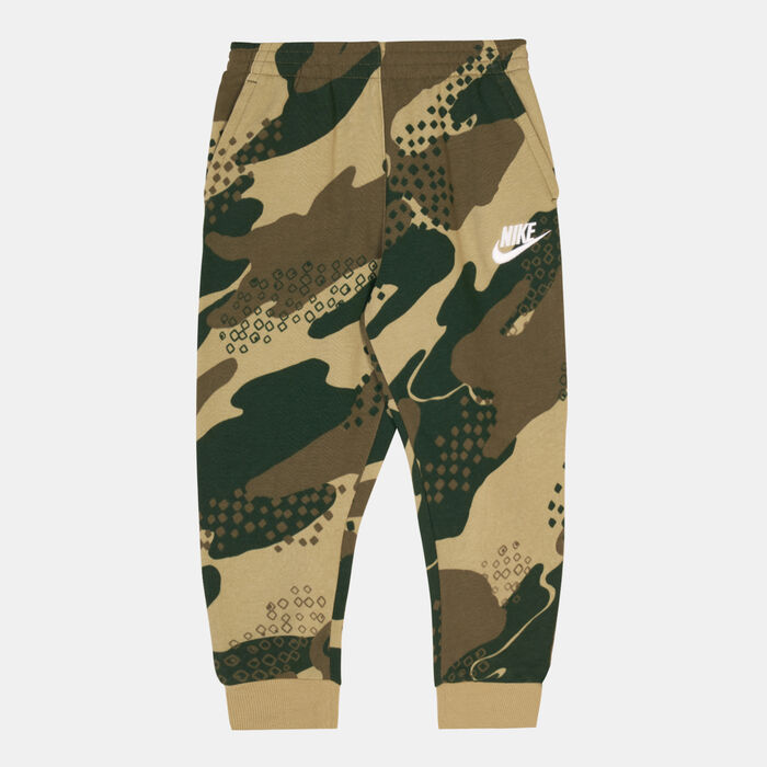 Nike Kids' Seasonal Camo Graphic Joggers (Younger Kids) Green image number 0